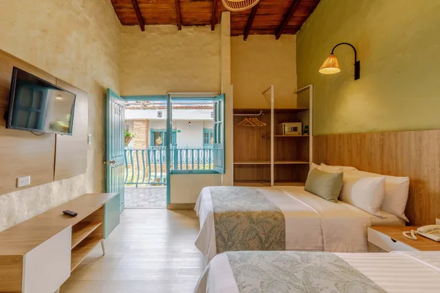 غرفة قياسية بسريرين منفصلين، Hotel Salento Real Eje Cafetero 4/8