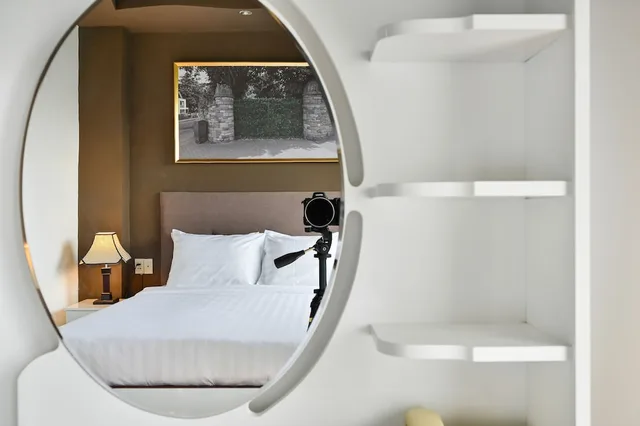 غرفة ديلوكس بسرير كوين، The Noble Swan Wood Park Hotel 8/10