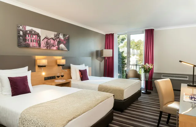 غرفة سوبيريور بسرير مزدوج أو سريرين منفصلين، Leonardo Hotel Dusseldorf Airport Ratingen 5/10