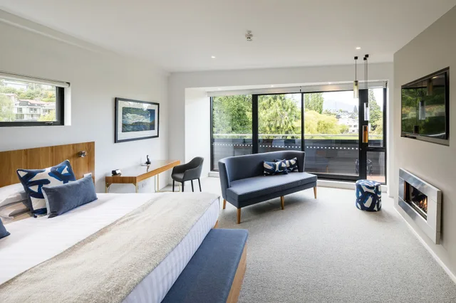 جناح جونيور بسرير كينج، Queenstown Park Boutique Hotel 3/6