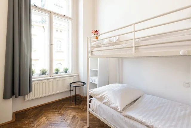 2 Bedrooms, Economy, Apartment, 1 Single and 2 Double Beds, 2 Bunk Beds, Private Bathroom, Sofa، Hybernska Apartments 1/10