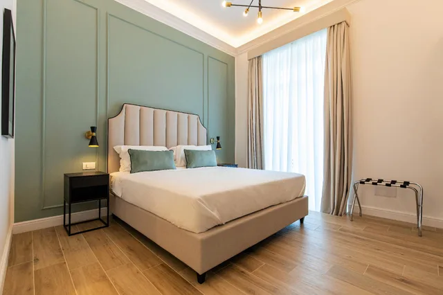 غرفة ديلوكس بسرير مزدوج أو سريرين منفصلين، Napoliamo Guest House 1/1