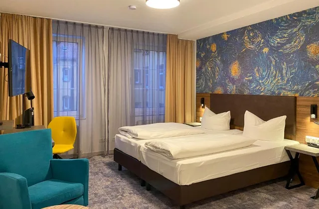 غرفة بسرير مزدوج، Trip Inn City Hotel Giessen 1/1