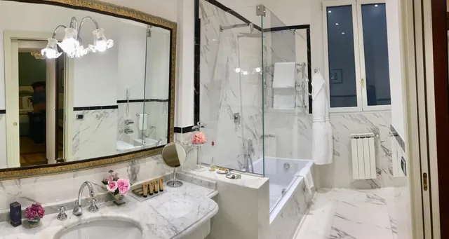غرفة ديلوكس بسرير كينج، Bernini Palace Hotel 4/8