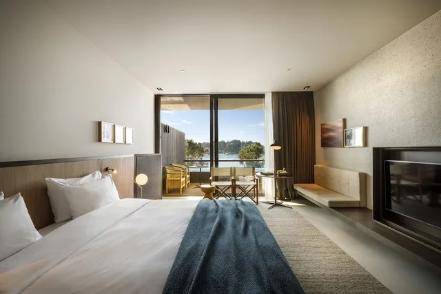 غرفة بريميوم بسريرين منفصلين بإطلالة على المتنزه، Grand Park Hotel Rovinj by Maistra Collection 1/5