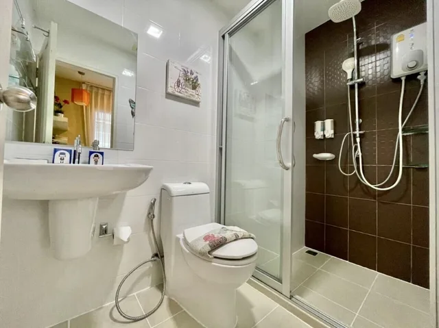 غرفة ديلوكس بسرير كوين مع أريكة، The Trust Huahin Condo Garden View By Dome 4/5