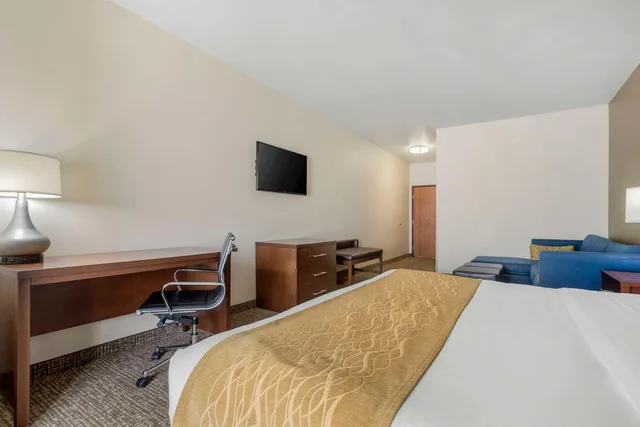 جناح بسرير كينج لذوي الإعاقة، Comfort Inn & Suites Mitchell I-90 3/5