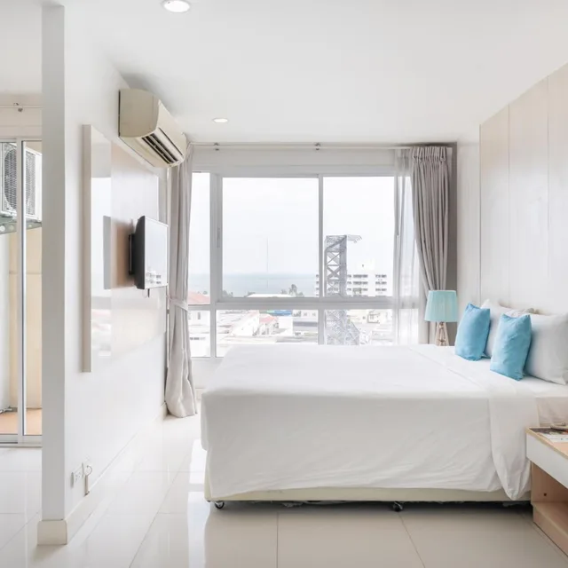 غرفة بسرير مزدوج أو سريرين منفصلين بإطلالة، Royal Pavilion Huahin 2/6