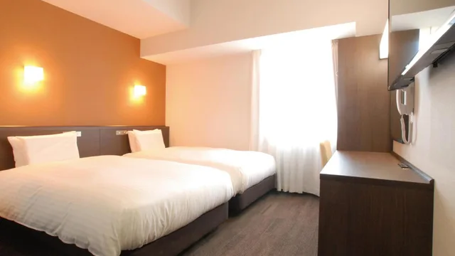 غرفة بسريرين منفصلين، AB Hotel Kakamigahara 1/1