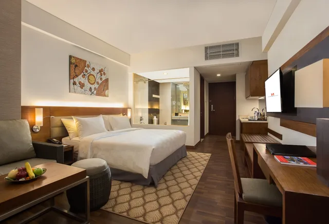غرفة غراند ديلوكس بسرير كوين، Swiss-Belresort Dago Heritage 3/5