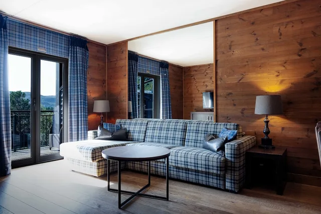 جناح بسرير مزدوج مع أريكة، Vestlia Resort 4/9