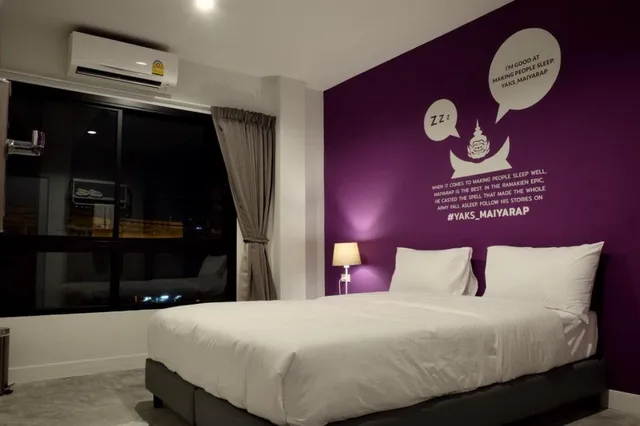 غرفة بسرير كوين بحمام مشترك، Yaks Hostel 1/1