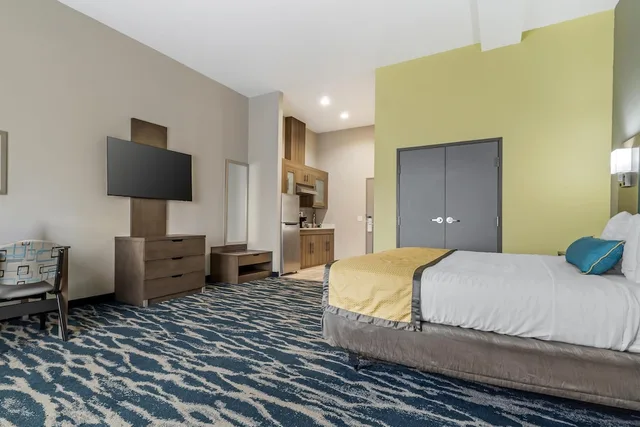 غرفة قياسية بسرير كينج بمطبخ صغير لذوي الإعاقة، Executive Residency By Best Western Corpus Christi 9/10