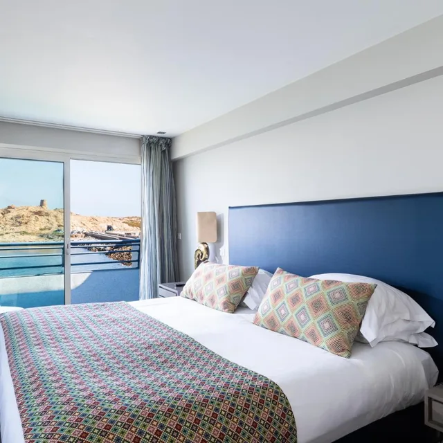 غرفة سوبيريور بإطلالة على البحر بشرفة، Best Western Premier Santa Maria 1/10