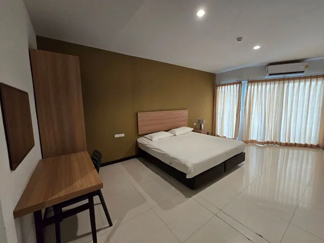 غرفة ديلوكس بسرير فردي، Jomtien Plaza Residence 4/10