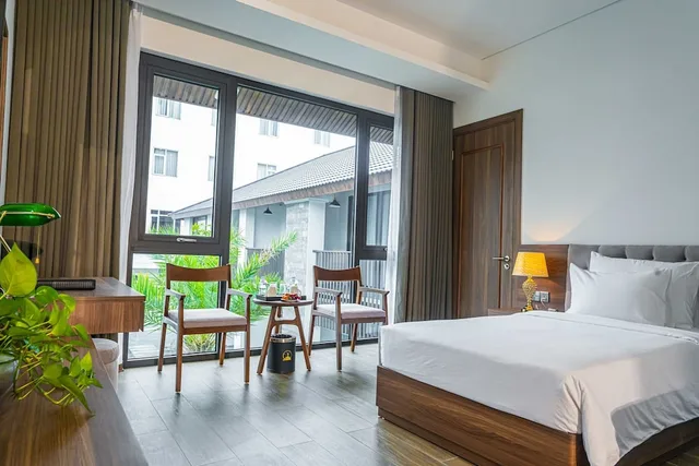 غرفة بريميوم ديلوكس بسريرين منفصلين، Hoang Son Peace Hotel 1/8