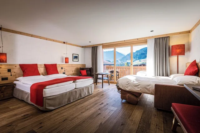 1 Bedroom, Family, Double Bed, Mountain View, Sofa, Balcony, Hotel Spitzhorn 1/7