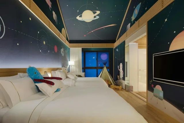 غرفة عائلية بسريرين مزدوجين، The Westin Yilan Resort 1/7