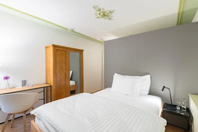 غرفة مفردة بسرير كوين، Hotel & Restaurant Linde Heiden 3/5