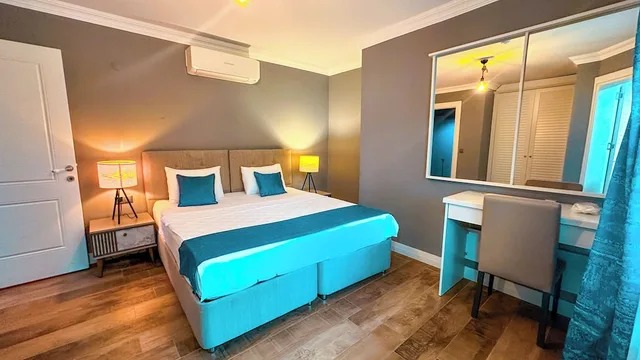 شقة سكنية فاخرة بسريرين كوين بإطلالة على البحر، Iskelem Hotel 9/10