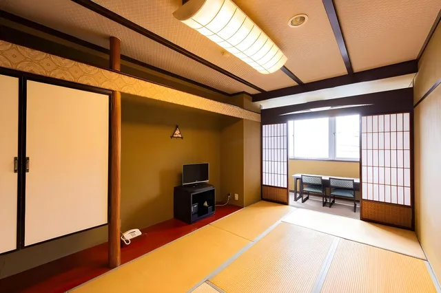 غرفة يابانية بسرير مزدوج بأرضية تاتامي، Takeo Onsen Kanko Hotel Kyotoya 1/1