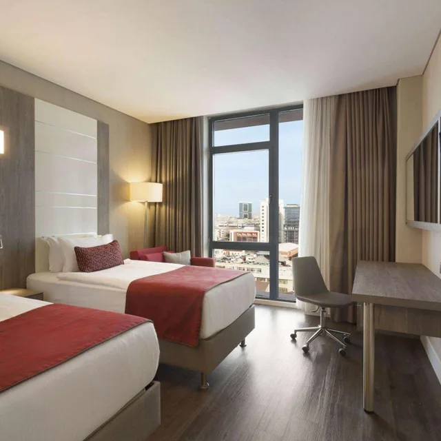 Room, Twin Beds, Smoking, Ramada Encore By Wyndham Bayrampasa 9/10
