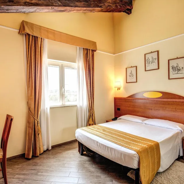 غرفة اقتصادية بسرير مزدوج، Hotel Roma Tiburtina 2/10