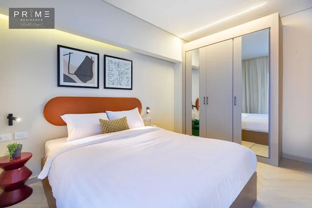 شقة سوبيريور بسرير كوين بغرفة نوم واحدة، Prime Residence Sheikh Zayed 1/8