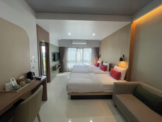 غرفة ثلاثية بثلاثة أسرّة، Bangkok Mystay Hotel Rangsit 8/10
