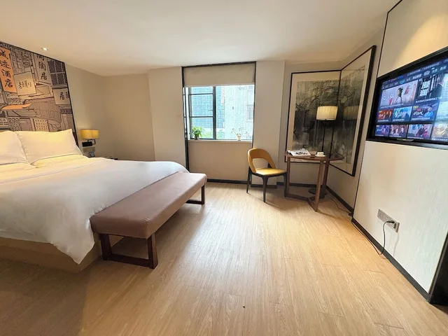 غرفة ديلوكس بسرير كوين، Guangzhou City Join Hotel Shipai Qiao Branch 9/10