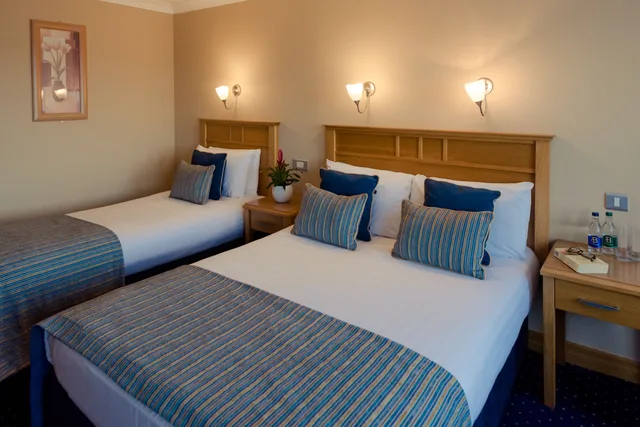 غرفة بسريرين منفصلين لذوي الإعاقة، Rochestown Lodge Hotel 2/5