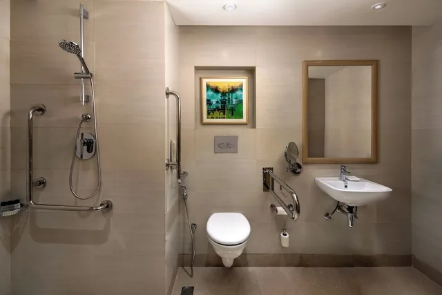 غرفة بريميوم بسرير كينج لذوي الإعاقة، Holiday Inn Agra Mg Road 5/6