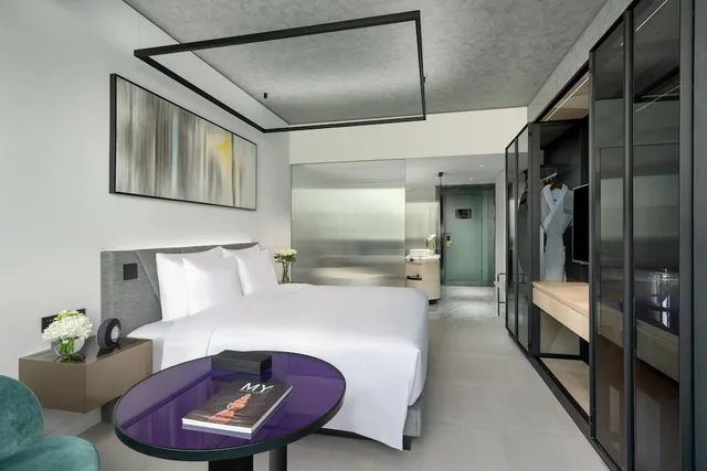 غرفة ديلوكس بسرير كينج، Kempinski Hotel Chengdu 2/6