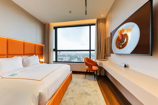 غرفة بريميوم سوبيريور بسرير مزدوج، Vias Hotel Vung Tau 1/1