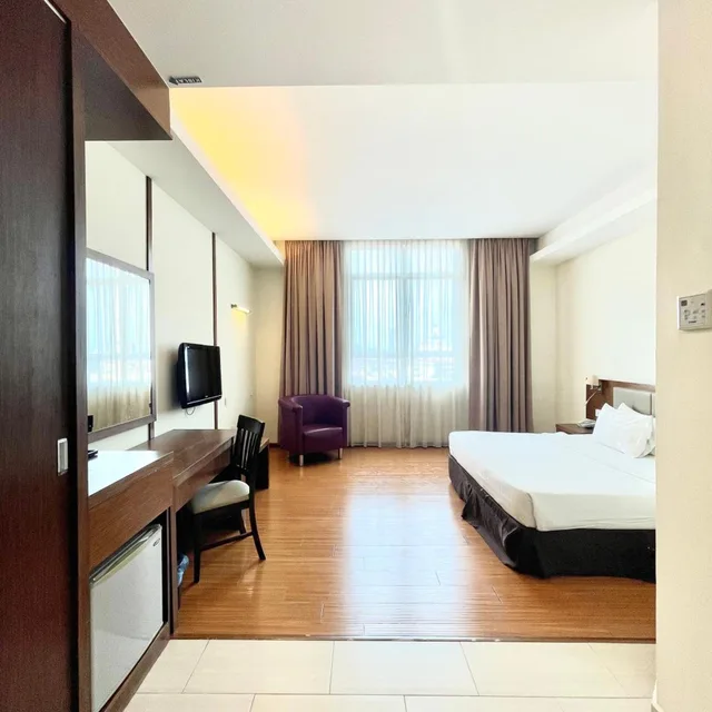 غرفة ديلوكس بسرير مزدوج، Sunday Near Gerbang Malam Ipoh Formerly Seemsoon 2/10