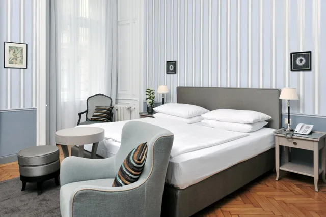 غرفة كبيرة بسرير مزدوج، Hotel Karntnerhof 2/5