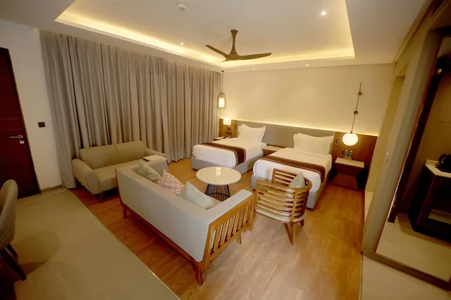 غرفة بريميوم بسريرين منفصلين، Wyndham Garden Jim Corbett Chhoi 2/8