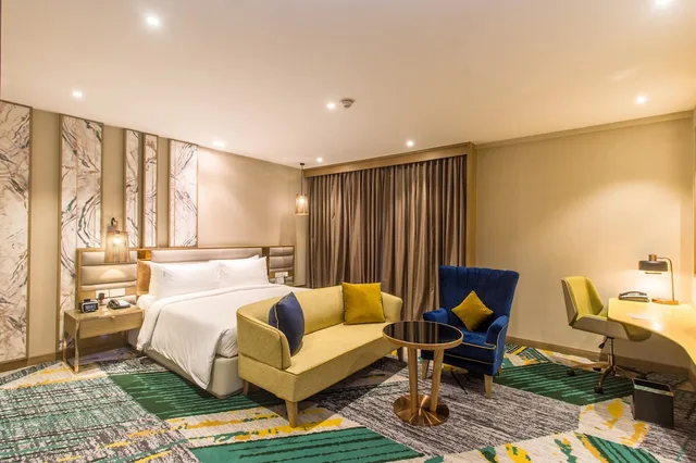 جناح بسرير كينج بإطلالة على المدينة، Holiday Inn Chandigarh Zirakpur 1/10