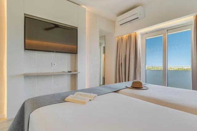 غرفة بسرير مزدوج أو سريرين منفصلين بإطلالة على الحديقة، Pestana Blue Alvor Beach ALL INCLUSIVE 4/5