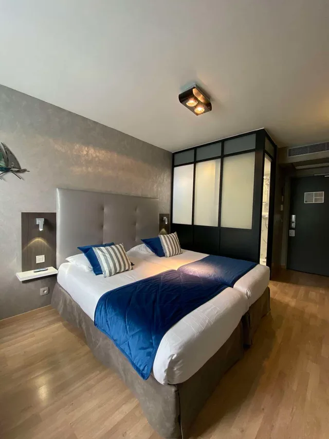 غرفة كومفورت بسريرين منفصلين، Best Western Hotel La Mare O Poissons 1/4