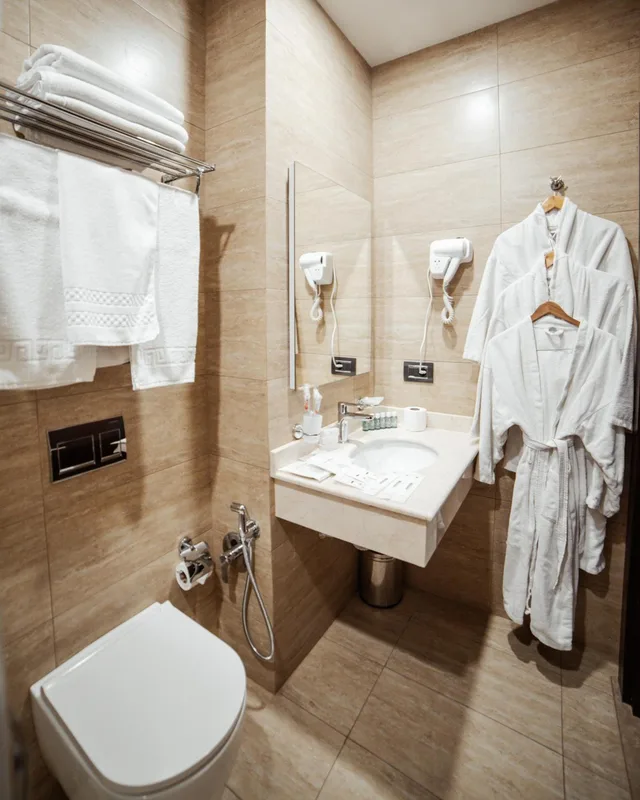 غرفة قياسية بسرير كوين، Diamond Hotel Baku 9/9