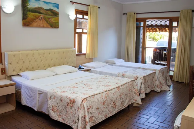 Quadruple, 1 Double and 3 Single Beds, 3 Beds، Hotel Fazenda Pocos De Caldas 2/5