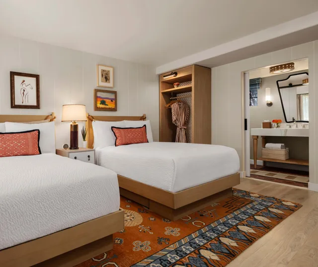 Studio, 2 Double Beds, Accessible, Paso Robles Inn 1/2