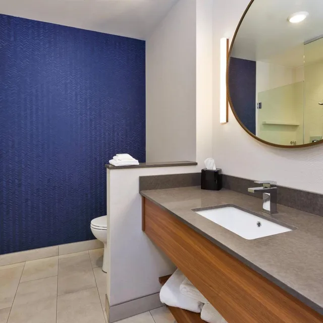 جناح تنفيذي بسرير كينج بغرفة نوم واحدة مع أريكة، Fairfield Inn and Suites by Marriott Knoxville Airport Alcoa 6/6