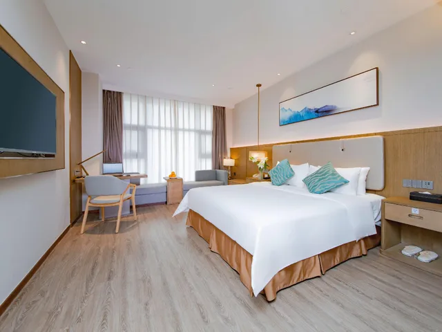 غرفة سوبيريور بسرير كوين، Vienna International Hotel(Wuhan Mengjiapu Stor) 1/1