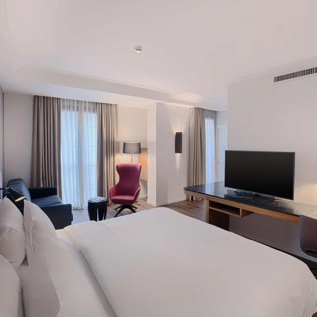 غرفة عائلية بسرير كينج، RADISSON BLU HOTEL MILAN 1/4
