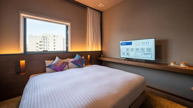 غرفة ديلوكس بسرير كينج، Hotel Oriental Express Fukuoka Nakasu Kawabata 2/5
