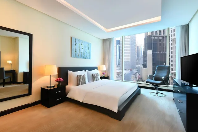 جناح ديلوكس بسرير كينج بغرفة نوم واحدة، Kempinski Residences and Suites Doha 2/9