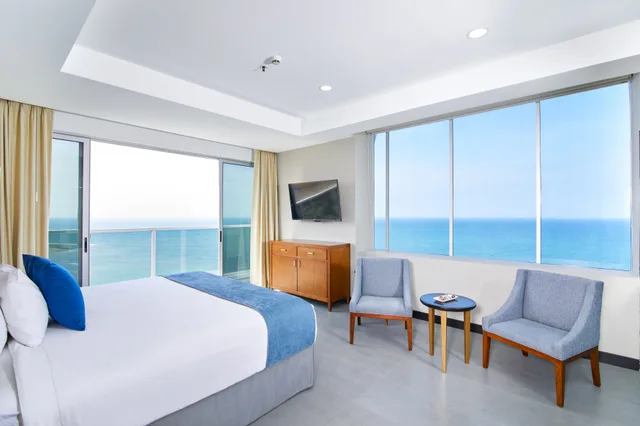 جناح ديلوكس بسرير كينج، Wyndham Manta Sail Plaza Hotel and Convention Center 3/5