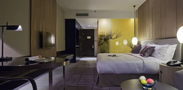 غرفة ديلوكس بسرير كينج، Maison New Century Hotel Dongguan 2/4